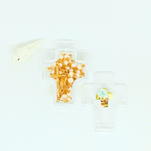 Load image into Gallery viewer, Apparitions of Fatima Rosary - Cross Box