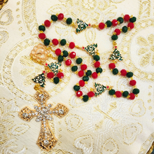Load image into Gallery viewer, Christmas Rosary - Christmas Tree