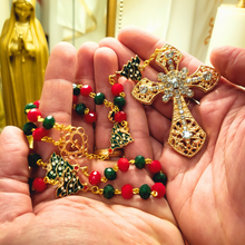 Load image into Gallery viewer, Christmas Rosary - Christmas Tree