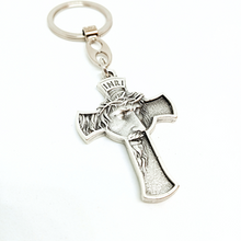 Load image into Gallery viewer, Face of Christ Metal Keychain