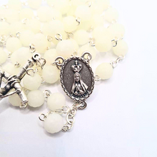 Load image into Gallery viewer, Glow in the Dark - Rose Scented - Apparitions of Our Lady of Fatima Rosary