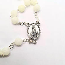 Load image into Gallery viewer, Glow in the Dark - Rose Scented - Apparitions of Our Lady of Fatima Rosary