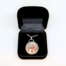 Load image into Gallery viewer, Our Lady of Fatima Necklace - Zirconia