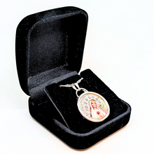 Load image into Gallery viewer, Our Lady of Fatima Necklace - Zirconia
