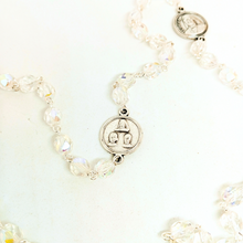 Load image into Gallery viewer, Saint Francisco and Saint Jacinta Crystal Rosary