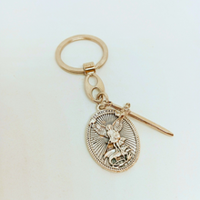 Load image into Gallery viewer, Saint Michael - Metal keychain