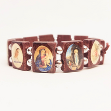 Load image into Gallery viewer, Saints Wood Bracelet