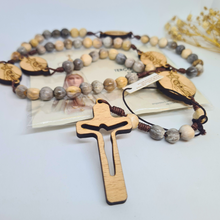 Load image into Gallery viewer, Seeds Rosary - Tears of Our Lady of Fatima
