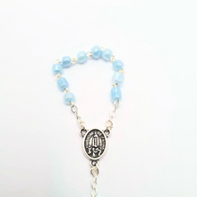 Load image into Gallery viewer, Statue - Light Blue Decade Rosary