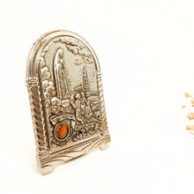 Load image into Gallery viewer, Terra of Fatima - Apparitions of Our Lady of Fatima - Metal Plaque