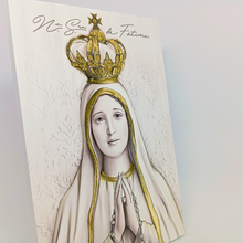 Load image into Gallery viewer, Wood Plaque Our Lady of Fatima