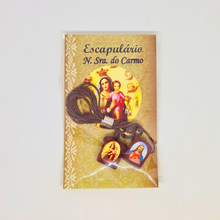 Load image into Gallery viewer, Wood and Cloth Scapular