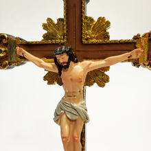 Load image into Gallery viewer, Crucified Christ with Mary, Saint John the Baptist and Mary Magdalene