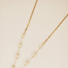 Load image into Gallery viewer, Decade Rosary Necklace with Crystals