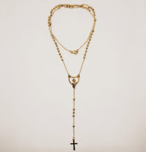 Load image into Gallery viewer, Golden Our Lady of Fatima Rosary