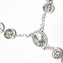 Load image into Gallery viewer, Holy Family Silver Decade Rosary