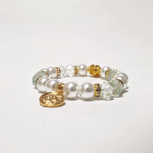 Load image into Gallery viewer, Holy Family Golden Blue Bracelet