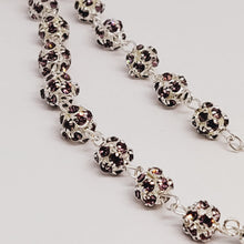 Load image into Gallery viewer, Premium Silver Medal of Fatima Rosary - Pink