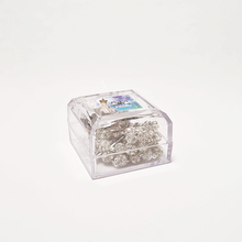 Load image into Gallery viewer, Premium Silver with Translucent Crystals Rosary of Fatima