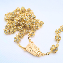 Load image into Gallery viewer, Premium Golden Rosary of Fatima