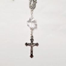 Load image into Gallery viewer, Red Crystal Decade Rosary Bracelet