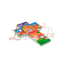 Load image into Gallery viewer, Wall Cross - Nativity Scene for Kids
