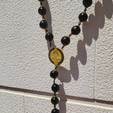 Load image into Gallery viewer, Wall Rosary - Saint Benedict