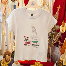 Load image into Gallery viewer, Apparitions Kids T-shirt – Our Lady of Fatima
