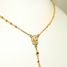 Load image into Gallery viewer, Apparitions Rosary Necklace [9Kt Gold]
