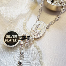 Cargar imagen en el visor de la galería, Communion Pocket Rosary [Silver Plated]
