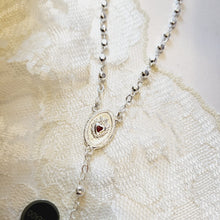 Cargar imagen en el visor de la galería, Communion Pocket Rosary [Silver Plated]
