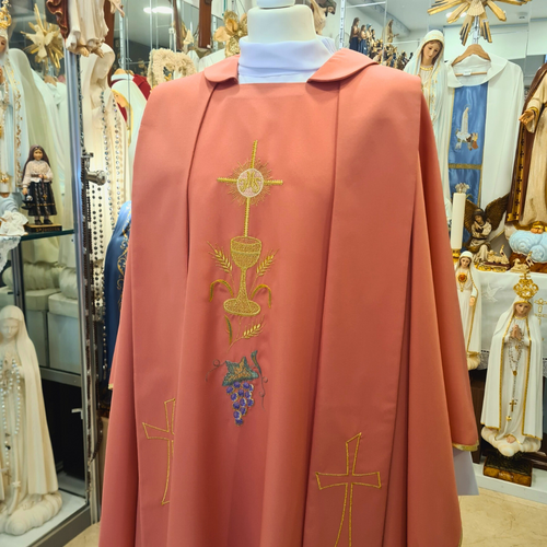 Coral Pink Chasuble