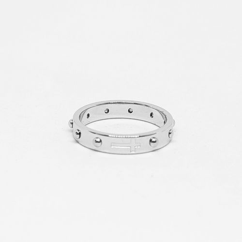 Decade Rosary Ring [Silver & Golden]