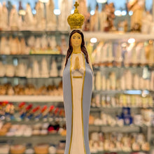 Load image into Gallery viewer, Blue Our Lady of Fatima Statue with Golden Crown [7.9'' | 20cm]
