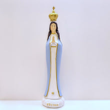 Load image into Gallery viewer, Blue Our Lady of Fatima Statue with Golden Crown [7.9'' | 20cm]
