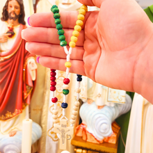 Carregar imagem no visualizador da galeria, Missionary&#39;s Rosary [5 continents&#39; colors]
