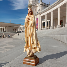 Load image into Gallery viewer, Our Lady of Fatima - Patina Painting [ 11.8 | 30cm]
