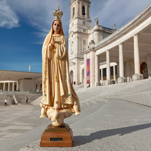 Load image into Gallery viewer, Our Lady of Fatima - Patina Painting [ 11.8 | 30cm]
