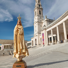 Load image into Gallery viewer, Our Lady of Fatima - Patina Painting [ 11.8 | 30cm]

