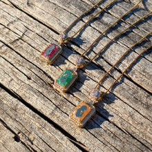 Load image into Gallery viewer, Our Lady of Fatima Color Necklace [Stainless Steel]
