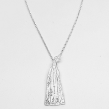 Cargar imagen en el visor de la galería, Our Lady of Fatima Necklace [Sterling Silver]
