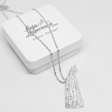 Cargar imagen en el visor de la galería, Our Lady of Fatima Necklace [Sterling Silver]
