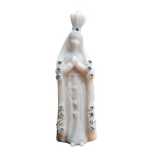 Load image into Gallery viewer, Our Lady of Fatima [Glass] with Crystal Stones [ 3.94&#39;&#39; | 10cm]
