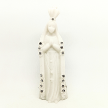 Load image into Gallery viewer, Our Lady of Fatima [Glass] with Crystal Stones [ 3.94&#39;&#39; | 10cm]
