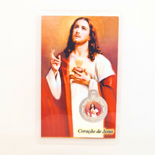 Load image into Gallery viewer, Prayer Card - Sacred Heart of Jesus

