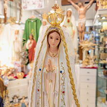 Carregar imagem no visualizador da galeria, Premium Upgrade [Filigree Crown w/ Crystals + Statue White Veil]
