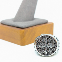 Cargar imagen en el visor de la galería, Saint Benedict Ring [Stainless Steel]
