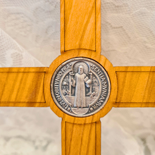 Carregar imagem no visualizador da galeria, Saint Benedict Wall Crucifix
