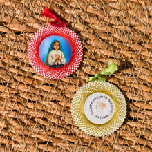 Load image into Gallery viewer, Saint Jacinta Relic – Authentic Cloth from Saint Jacinta Marto
