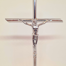 Load image into Gallery viewer, Standing Metal Crucifix [4.7&#39;&#39; | 12cm]
